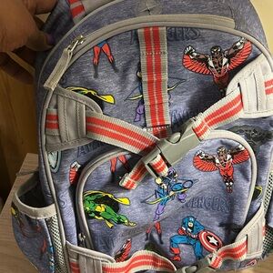 Marvel Avengers Kids Backpack - Gray and Red